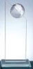 OCDPRGPE01 - Small Jade Glass Globe Pinnacle OCDPRGPE01 - Small Jade Glass Globe Pinnacle