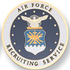 Air Force 2" Etched Enameled